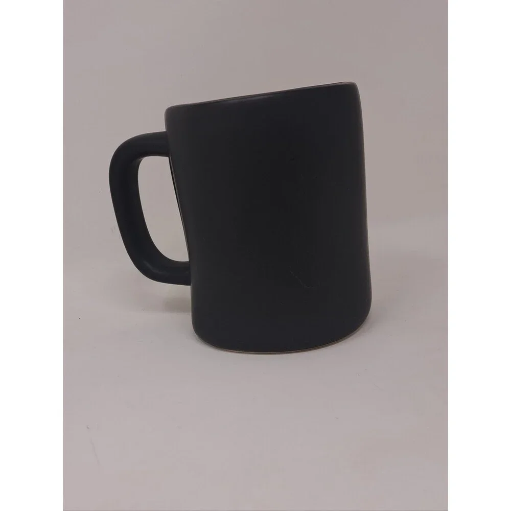 Rae Dunn Mug Artisan Collection Black #1 Dad Coffee Cup Drinkware Gift